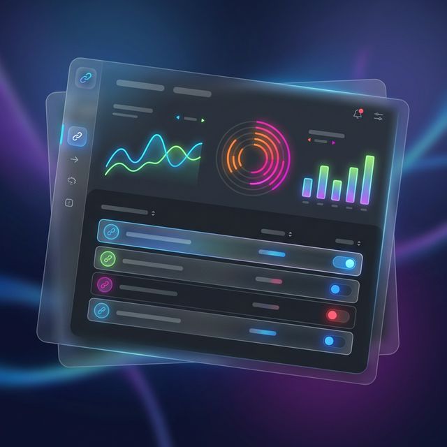 Tareno Bio-Link Dashboard Mockup