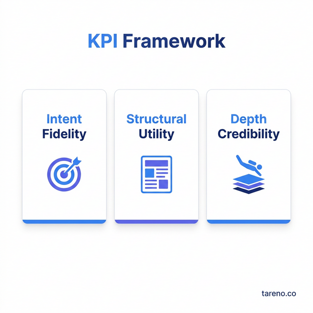 KPI Framework Metrics Overview