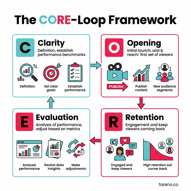 The CORE-Loop Framework for TikTok