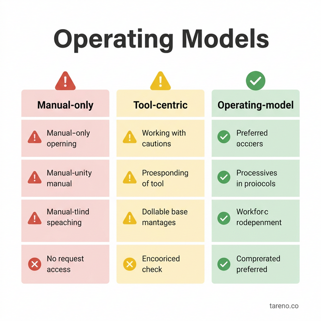 Comparison of Social Operating Models